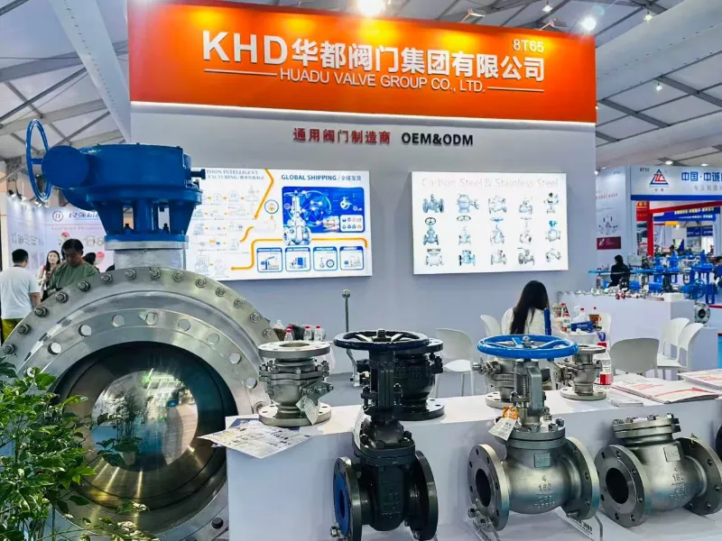 Zhejiang Int'l Valve Industry Chain Fair 2026 erfollegräich ofgeschloss - Merci fir de Besuch Huadu Valve Group (KHD) um Stand 8T65