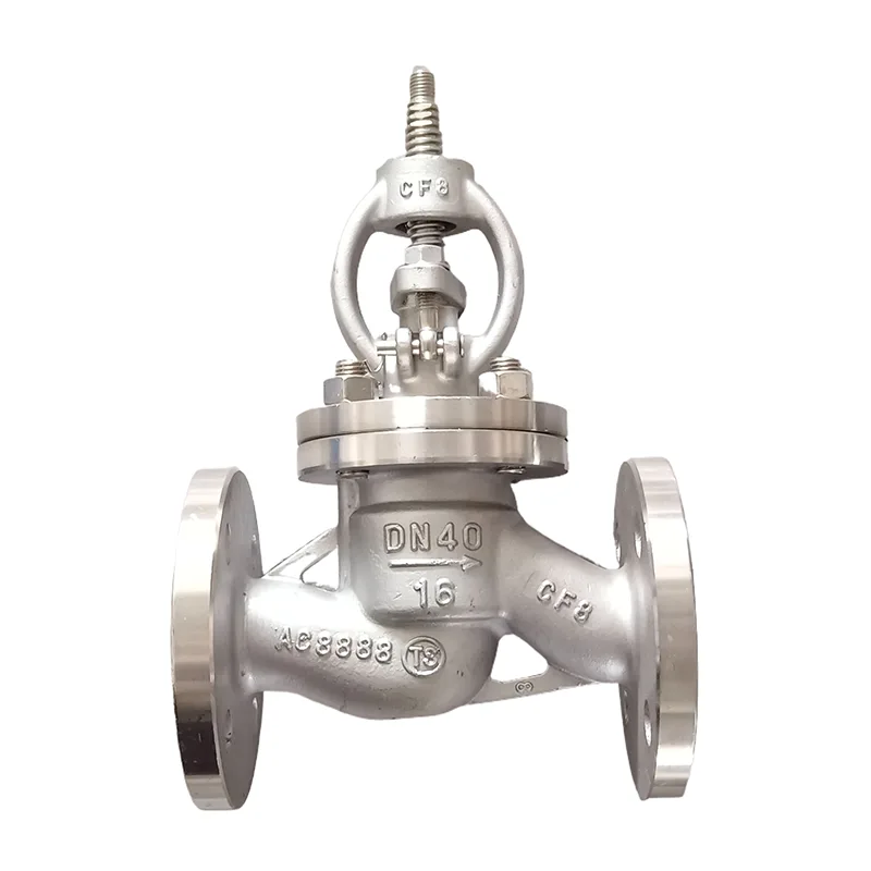STAINLESS Stol 304 Flanged Globe Krunn