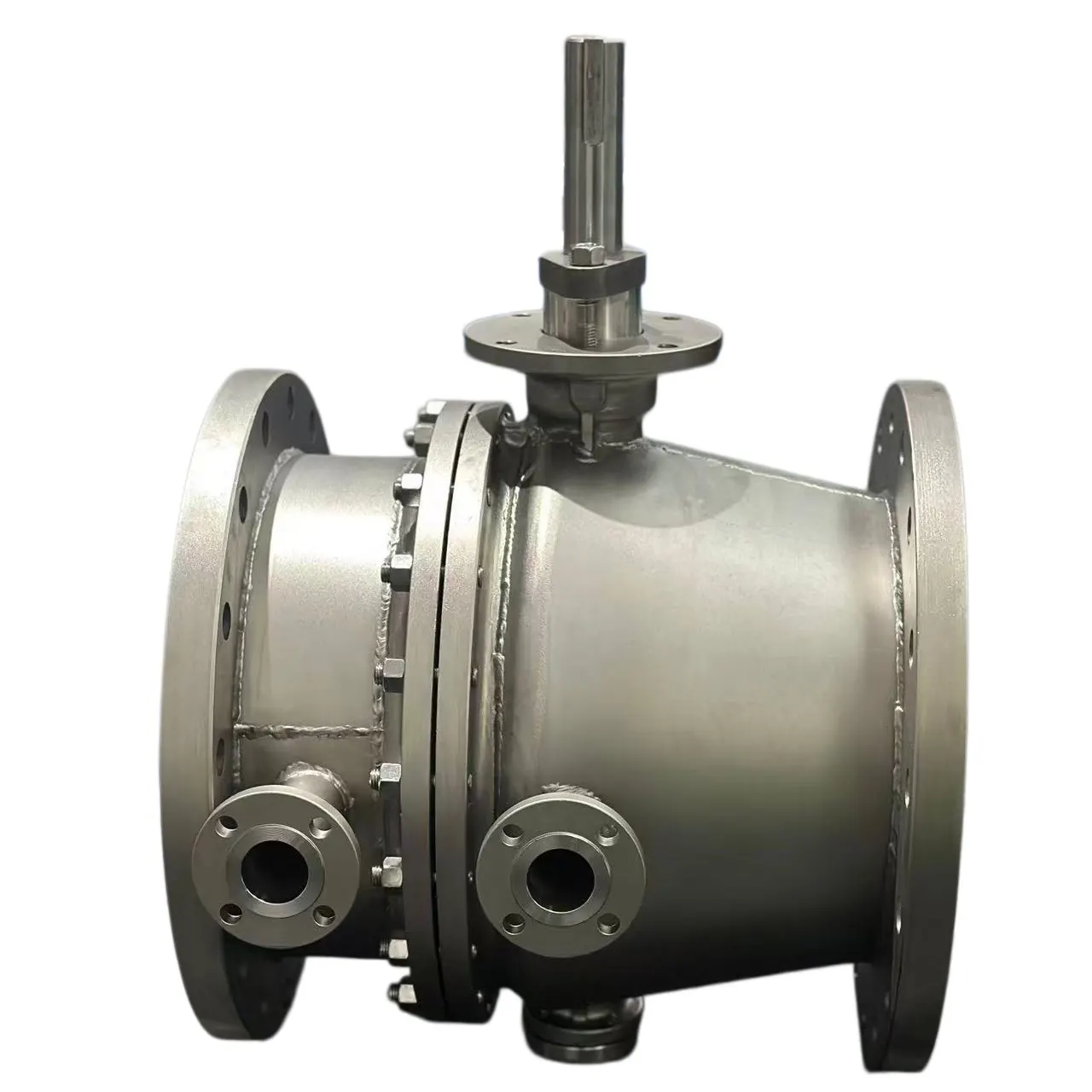 STAINLESS Stol Fixed Ball Krunn geschmied Flanged Ball Krunn